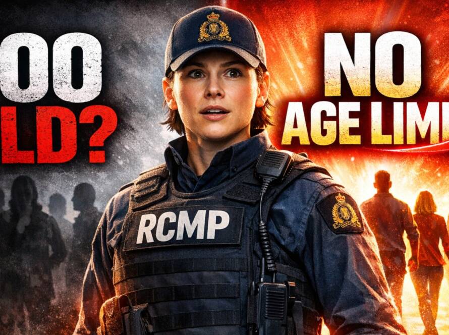 What is the Age Limit for RCMP Recruiting?