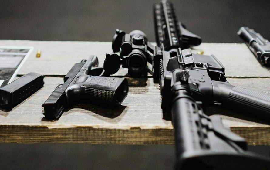 Firearms and safety equipment used in Canadian Firearms Safety Course