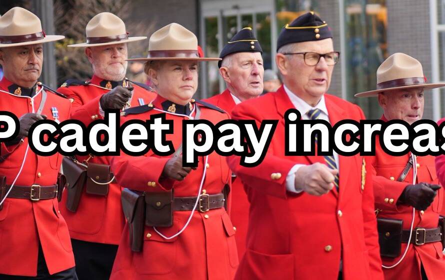 RCMP Cadet Pay Increase