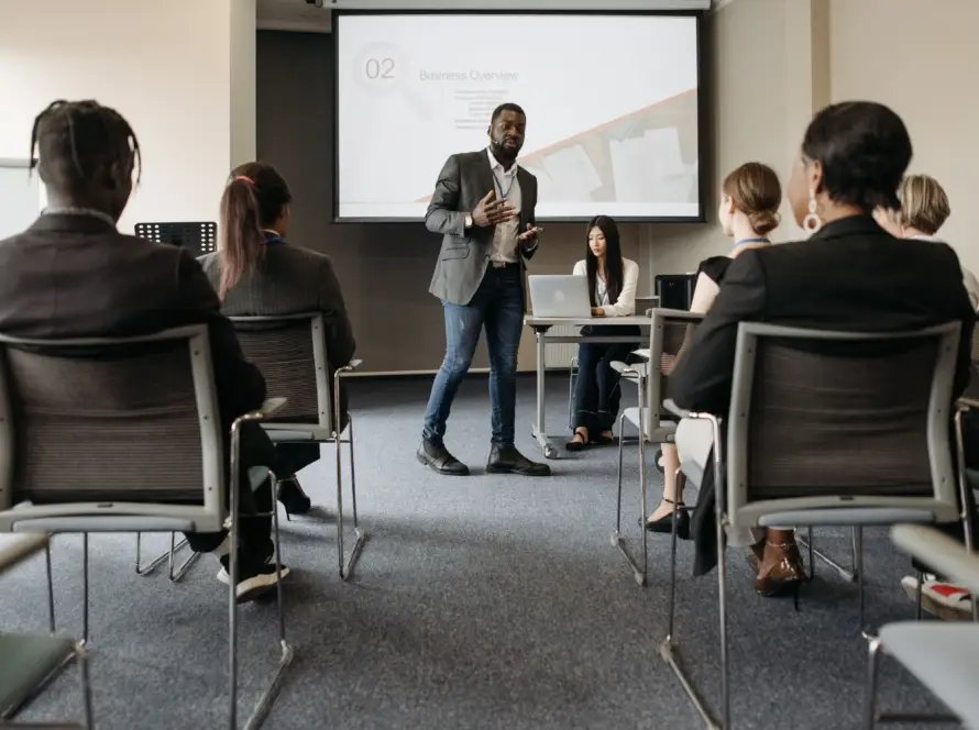 Career presentation in Regina, Saskatchewan on 2026-09-19. Photo via Pexels. An image illustrating the event for the RCMP.